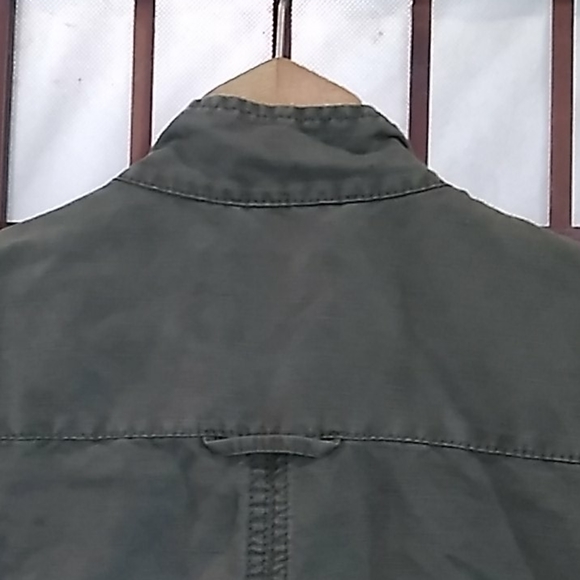 Sanctuary Anthropology Women's Army Green Raw Edged Vest *MED* - Picture 6 of 8